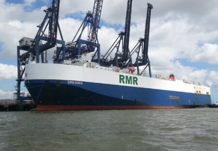 London Thamesport Gains West African Ro-Ro Service